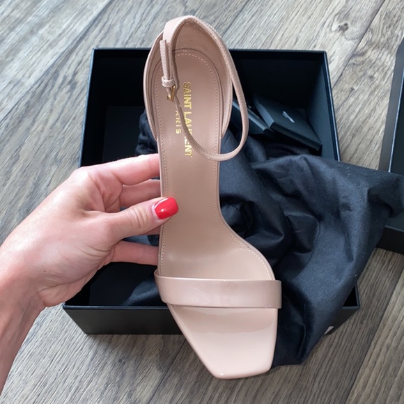 Saint Laurent Shoes - Saint Laurent Amber Nude Heels- Brand New